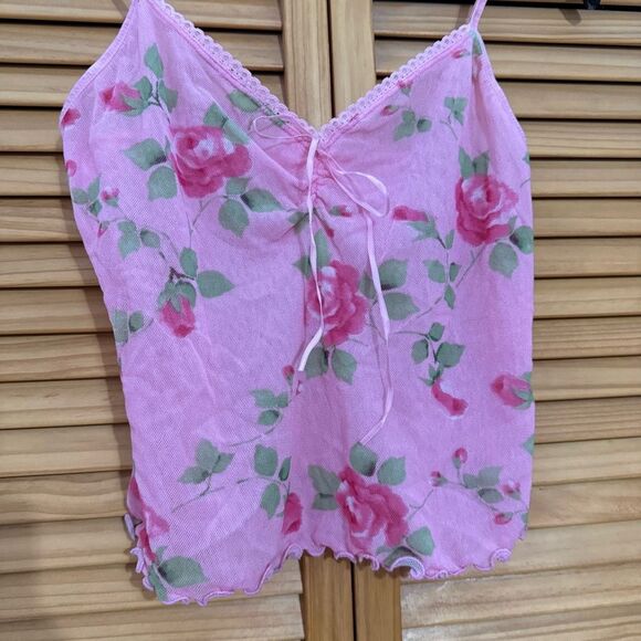 Victoria Secret Floral Sheer Tank size XS - Picture 3 of 5